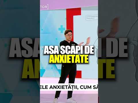 asa scapi de anxietate - sau cel puțin - acesta este un început în rezolvarea cauzei