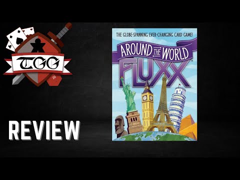 Around the World Fluxx Board Game Review