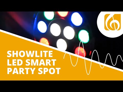 Showlite SPS-121 LED Smart Party Spot 12x 1W RGBW
