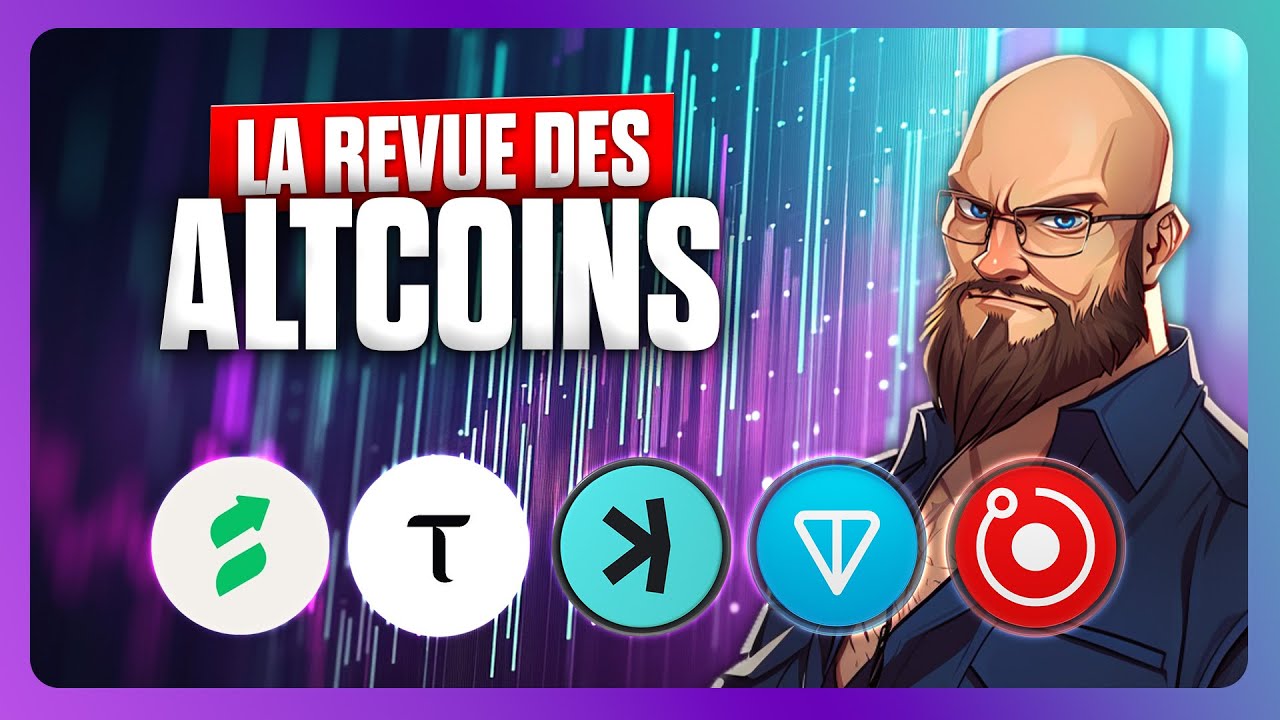 👀📊 SD, TAO, KAS, TON, RENDER : la revue des ALTCOINS ! 💎