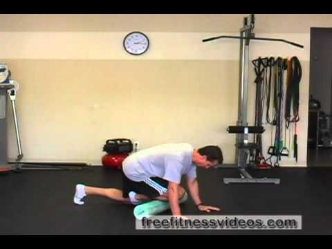 FreeFitnessVideos.com:  Anterior Tibialis Release on a Foam Roller