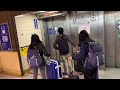 London Underground From Earl S Court To Heathrow Airport COVID Times Dec 2021