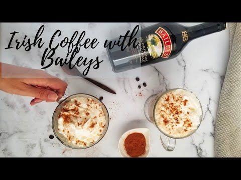 IRISH COFFEE WITH BAILEYS