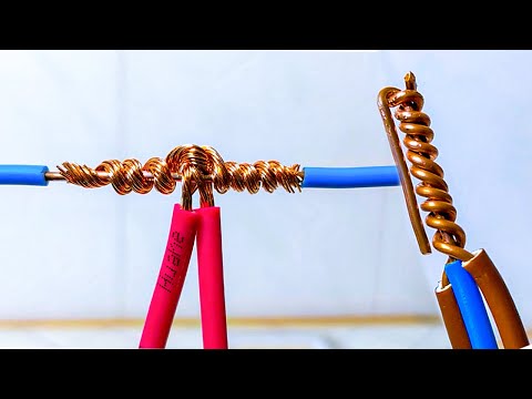 AWESOME IDEA! How to Twist Electric Wire Together | Useful Tricks