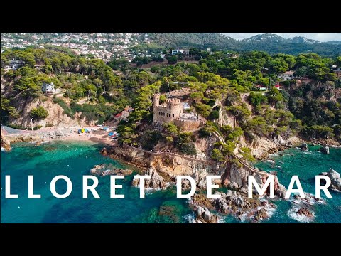 Lloret de Mar: Castell d'en Plaja [FromAbove] [4K]