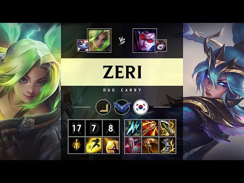 Zeri ADC vs Vayne: Dominating - KR Diamond Patch 14.24