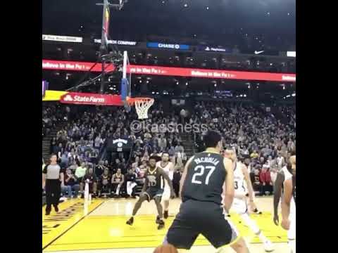 Stephen Curry great assist from Zaza pachulia
