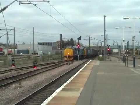 DRS 37510 & 37667 at Peterborough 15 4 10