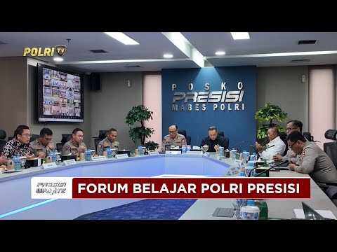 PRESISI UPDATE: WAKAPOLRI PIMPIN FORUM BELAJAR POLRI PRESISI 02/10/25 (13.00)