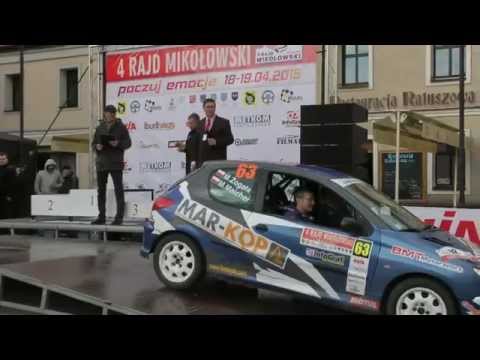 4 Rajd Mikołowski 2015 - Żogała / Maicher - Peugeot 206 [MaxxSport]