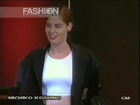 "Michiko Koshino" Spring Summer 1990 London pret a porter women by Canale Moda