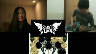 Download lagu Saint Loco - kedamaian | feat.Astrid & Ares Fajar(real drum cover) mp3