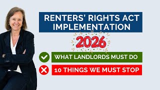 Renters' Rights Implementation 2026: What to do and what to stop
