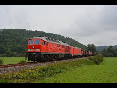 Rastatt Umleiter auf der Neckarbahn am 02.09.17 - "Ludmilla, Class 66, BR 218 uvm"