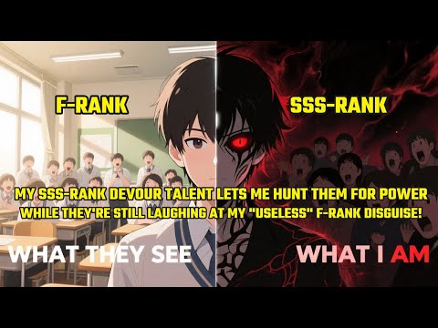 My SSS-RANK Devour Talent Lets Me HUNT Them For Power,WHILE They're Still Laughing at My  F Disguise