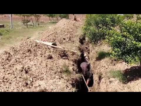 Ideal Avenue - Sewerage work in Progress in front of the Main Office