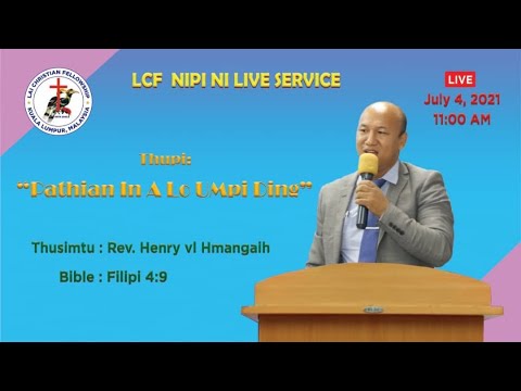 Sermon: Pathian In A Lo Umpi Ding - Rev. Henry vl Hmangaih