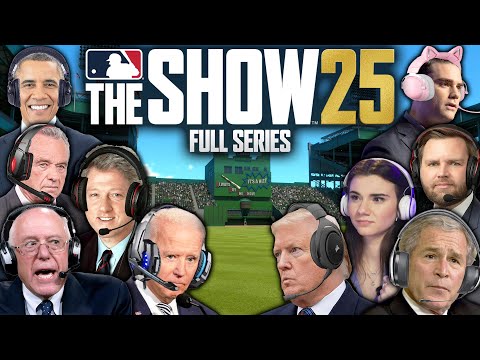 US Presidents Play MLB The Show 25 (FULL SERIES)