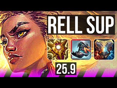 RELL & Miss Fortune vs THRESH & Jhin (SUP) | 4/2/20, 600+ games | KR Grandmaster | 25.9
