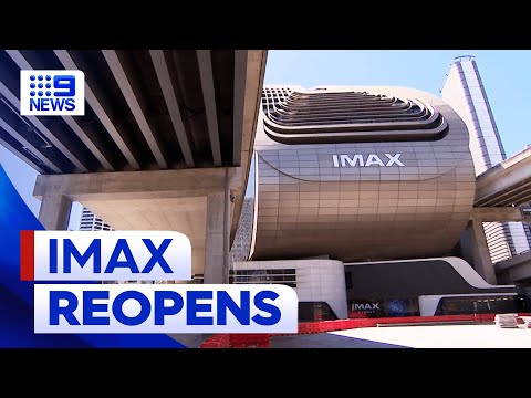 IMAX reopens with one of biggest screens on Earth after seven years | 9 News Australia
