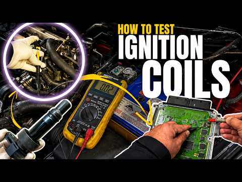 How to Test Ignition Coils, Wiring & ECM Internal Circuits When Engine Is Misfiring