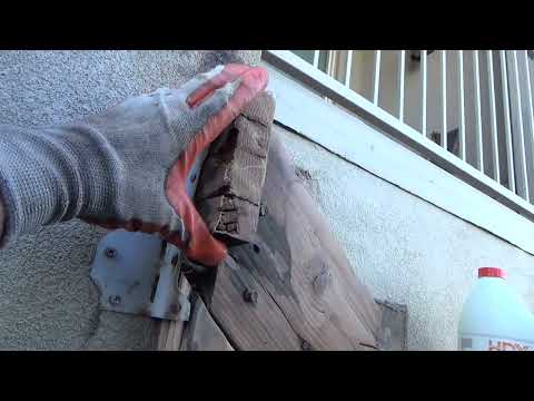 How to Repair a Dry Rot Staircase Made Easy?/DIY for Beginners