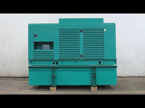 Cummins DFCB 300 kW diesel generator, NTA-855-G2 eng, 137 Hrs, Yr 2005 -  CSDG # 4825