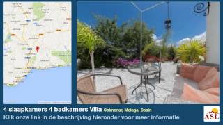 preview picture of video '4 slaapkamers 4 badkamers Villa te Koop in Colmenar, Malaga, Spain'