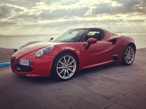 Alfa Romeo 4C Spider im Test - Fahrbericht