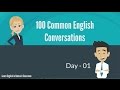 100 Common English Conversations 