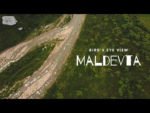 DWARA VILLAGE DRONE VIEW  | Hidden places in dehradun | 4K #dehradun  #maldevta