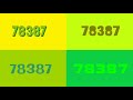 Numbers 1 To 120000 For Bloonchipper 1214