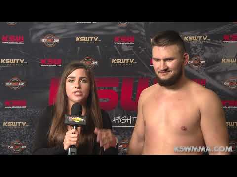 Mădălin Pîrvulescu wygrywa przez TKO na KSW 75 | Wywiad backstage