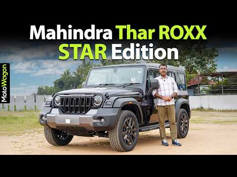 Thar Roxx - Star Edition! | Launched at ₹16.85 Lakhs | Tamil Car Review | MotoWagon.