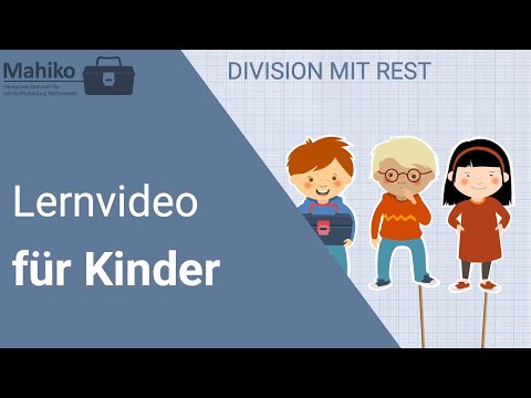 Schriftliche Division – Division mit Rest Klasse 4 | Mathe Lernvideos für Kinder