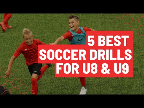 5 Best Soccer Drills for U8 & U9 | Fun Youth Soccer Drills From Advance.Football