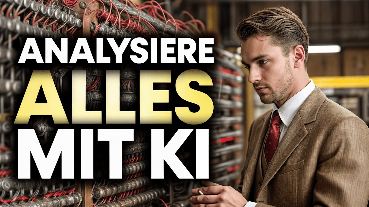 Analysiere ALLES mit EIGENER KI – hier ist WIE! Einführung in BIG DATA (+Gratis Vorlage)