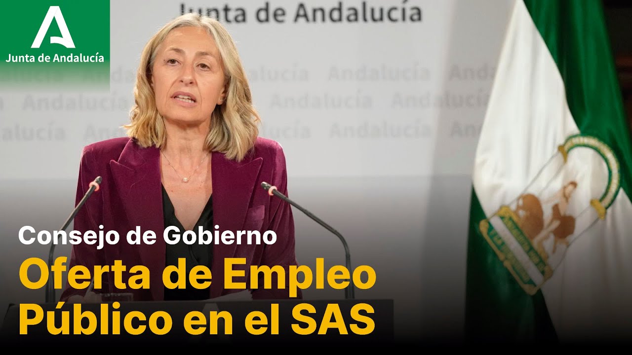 La Junta aprueba una nueva oferta de empleo público para el SAS dotada con 13.486 plazas