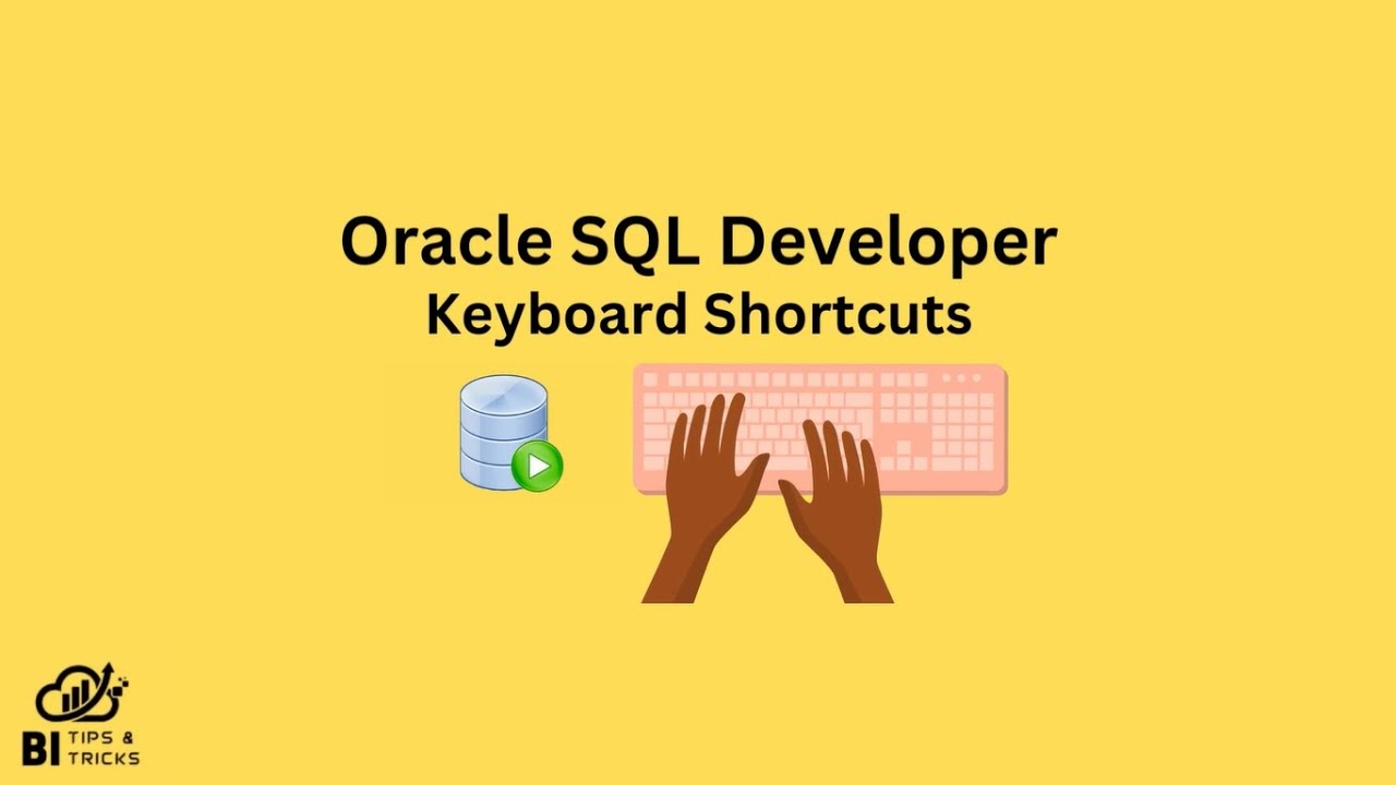 SQL Developer Keyboard Shortcuts