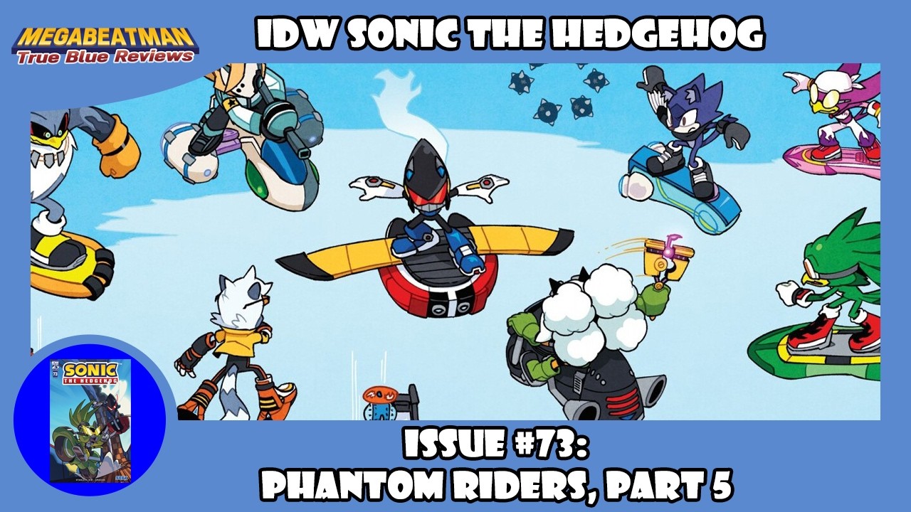 IDW Sonic The Hedgehog #73 | A Comic Review by Megabeatman