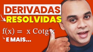 Exerccio Resolvidos de Derivada Passo a Passo  [Clculo 1]  Ep. 06