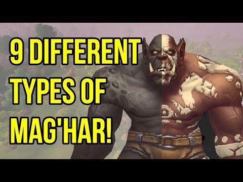 Mag’har Orcs - Which Class and Skin Should You Pick? | WoW BfA | Legion | Lore and History