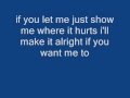 Tamar Braxton Lyrics Where it hurts