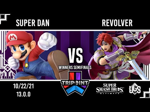 Tripoint Smash Ultimate 117 - Winners Semifinals - Super Dan(Mario) Vs. Revolver(Roy)