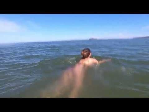 GoPro 8 black.Portmarnock beach.Mango X MathMan -Deep Blue