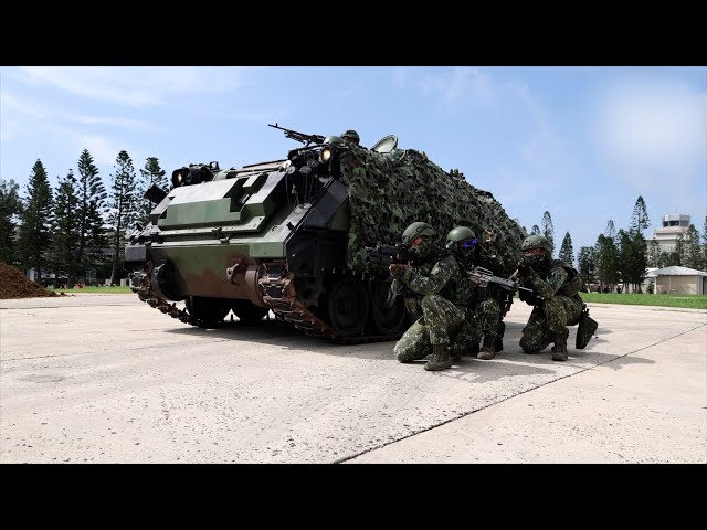 Penghu defense command initiates anti-air assault exercise
