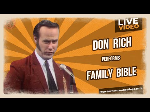 Thumbnail for Don Rich Family Bible Live | Willie Nelson Classic by Don Rich
