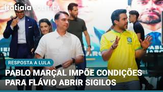 PABLO MARÇAL CLASSIFICA PROPOSTA DE SIGILO DE LULA COMO "CIRCO" E REBATE DESAFIO