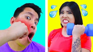 Download Lagu 8 CRAZY REMEDIES u0026 LIFE HACKS TO SURVIVE IN GYM | EMERGENCY TIPS u0026 TRICKS BY CRAFTY HACKS PLUS Thumbnail