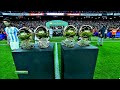 ALL 8 ballon d'Or Presentations of Lionel Messi